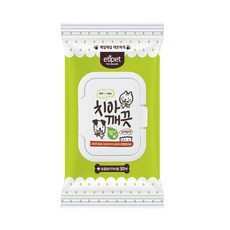 에티펫 치아깨끗 티슈 30매, 1개, 1개입