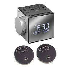Sony ICFC1PJ Alarm Clock Radio w/ 2 Back-up 2032 Lithium Bat/14498966, 상세내용참조, 상세내용참조