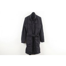 (BEAN POLE)빈폴 네이비 허리끈 롱 트렌치 코트(90)