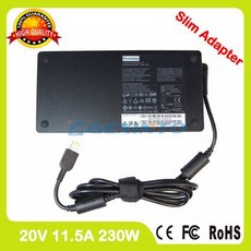 [해외] 슬림 AC 어댑터 20V 11.5A 230W 레노버 LEGION Y9IKB Y917ISK Y91017ISK PA123112LA ADL230NDC3A, 상세내용표시