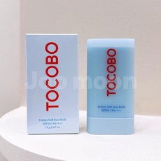 [토코보 본사] 토코보 코튼 소프트 선스틱 19g SPF50+ PA++++, 1개