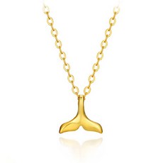 순금돌고래목걸이