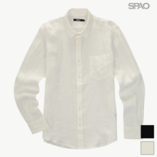 스파오 스파오 에코100 린넨셔츠_SPYW623C17