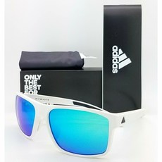 354930 / NEW ADIDAS Whipstart Sunglasses a423/00 6062 00/00 White Blue Mirror AUTHENTIC