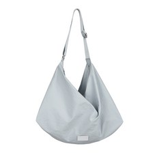 FENNEC FABRIC HOBO BAG FOG BLUE