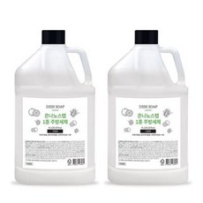 은나노스텝 주방세제 4L x2 (자몽향) 대용량, 제품