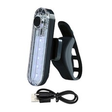 후레쉬 led 등 킥보드 자전거 테일 라이트 usb 충전식 방수 mtb 라이트 사이클링 안전 라이딩 헤드 라이트 사이클링 테일 램프 자전거 랜턴, 하얀색
