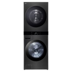 LG전자 트롬 오브제컬렉션 워시타워 세탁기 FL25KJUR + 건조기 RL22KJU 25kg + 22kg 방문설치, wl22kdu, 스페이스 블랙(세탁기) 스페이스 블랙 건조기