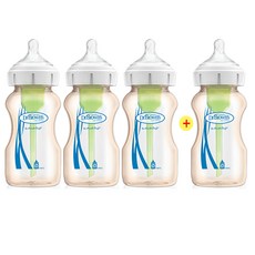 닥터브라운 PESU젖병 3개 구매시 1개 추가증정 배앓이 방지, 1단계(270ml(3)+270ml(1)), 흰색