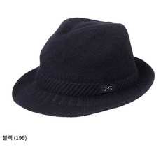 엘르골프 램스 울 페도라 (남 여 공용) 모자, 블랙