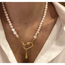 진주목걸이만들기잠금