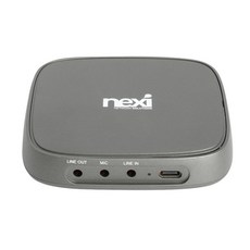 넥시 NX1094 외장형 Type-C HDMI 캡처보드/NX-M932/C타입/4K 60Hz 입력 출력/1080P 60Hz 영상캡처(녹화및 스트리밍)/오디오 단자/마이크 단자