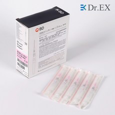 케이엠헬스케어 비디 IV 카테터 안전정맥카테터 튜브카테터 50개 18 20 22 24G BD IV, 22GA X 1.0IN 381023