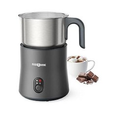 PARIS RHONE 전기 우유거품기 밀크 프로더 500ml 550W, 그레이