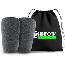 Shinform Performance Shin Pads - 향상된 성능과 편안함을 위한 경량 디자인 - 조절 및 사용자 정의 가능 - 청소년에서 성인까지의 크기, Shin Guards