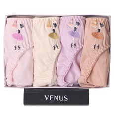 [갤러리아] 비너스[여]면100 파티걸 요일팬티 4종세트(VPT6914_4COLOR)