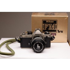 니콘 FM2/T 티타늄 35mm 필름 SLR 카메라 본체 50mm nikkor1.4 박스 포함 - 니콘fm2