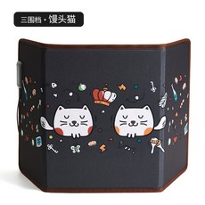 무릎난로 접이식 다리난로 히터 발열 발난로 파티션, A