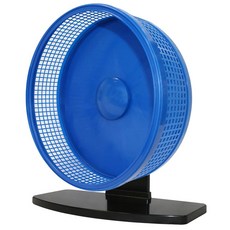 슈가글라이더쳇바퀴 사일런트 러너 프로 슈가 글라이더 운동 휠 부착이 블랙, Blue with Stand, 1개