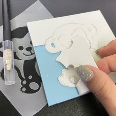 스탬프만들기 조각용 지우개 도장 정사각 대 판화, 본상품, 1개