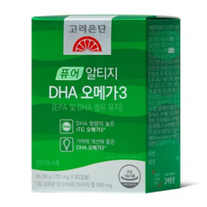 고려은단알티지오메가3