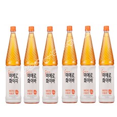 현대미에로화이바 1200ml (12병) 본병6+증정6병 무료, 12개