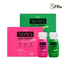 흡수빠른 액상형 다이어트 쓰리데이즈 분홍이 초록이 1+1 (택1), 100ml, 54개