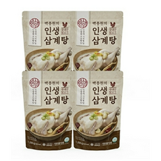 백종원 본가 대용량 인생 삼계탕 4팩구성!!, 1200g, 4개