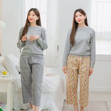 1+1 2 매_40수 특면 국산고품질 여성파자마바지_빅사이즈추가