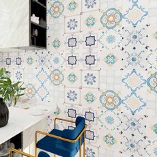 현관바닥타일시트지