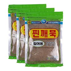 일성사 찐깨묵 집어용 떡밥, 330g, 3개입