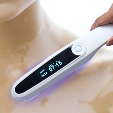 휴대용 UV 광선 요법 램프 311nm 건선 백반증 치료 308nm 엑시머레이저 의료 장비, [01] US plug, 1개, 1개입