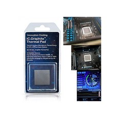 Innovation Cooling Graphite Thermal Pad Alternative to Paste Grease 40 X 40mm, One Color