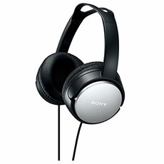 SONY 소니 헤드폰 MDR-XD150 : 밀봉 된 실내 (TV 오디오 용) 블랙 b, 상품명참조, 상품명참조