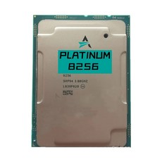 제온 플래티넘 8256 CPU 3.8GHz 16.5MB 105W 4 코어 8레드 프로세서 LGA3647