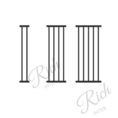 RICH 브리더랩 안전문 M 확장패널 블랙 애견출입문, 1개