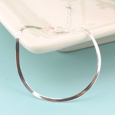실버925뱅글팔찌