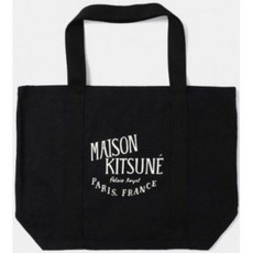 메종키츠네 MAISON KITSUNE SHOPPING BAG PALAIS ROYAL GU05125WW0008-BK/P199 쇼핑 백 팔레 루아얄 255597