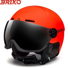 브리코 스키보드 바이져헬멧 2324 TEIDE VISOR MATT ORANGE