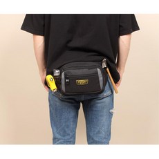 멀티 튼튼한 공구가방 힙색 다용도 소형 휴대용 연장, 1개