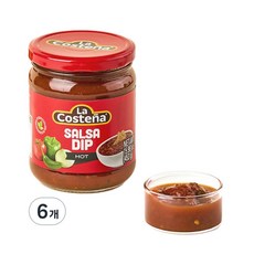 라코스테냐 살사소스 매운맛 453g, 6개