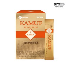 CJ 바이오코어 카무트 곡물콤부효소 카무트효소 저분자효소, 60g, 1개