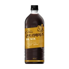 칸타타 콘트라베이스 콜드브루 블랙 대용량 900ml, 6개