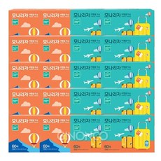 모나리자 여행용티슈 60매 20개(낱개20개), 60매입, 20개