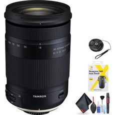 Tamron 18-400mm f3.5-6.3 Di II VC HLD Lens for Nikon F for Nikon F Mount + Accessories (Internationa, 상세 설명 참조0