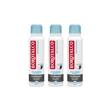 보로탈코 데오드란트 인비저블 프레쉬 스프레이 150ml x 3개입, 3개