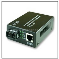살구슈퍼 (ST)광컨버터 10 100Mbps.20KM SFC200SCS(구코드:PCP0446) 파워써플라이, 단일 색상
