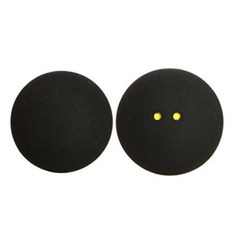 인박카 1Pc /2Pcs 노란색 포인트 스쿼시 공 고무 스쿼시 라켓 공 스쿼시 훈련 초급 단일 블루 닷 스쿼시 공, Squash line  pink
