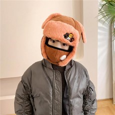 쌀쌀한 날씨 귀요미 어린이 겨울 모자 한파 큐티 뿜뿜 쩔어 체감온도 역대급