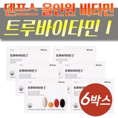 부모님 종합영양제 덴프스 트루바이타민I 6박스 노인 추천 하루비타민 건강기능식품